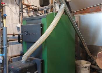 Kocioł na pellet KAMEN 14kW, 5 klasa, PellasX Revo, z rusztem