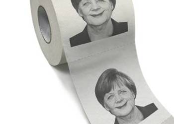 Papier toaletowy Dodoopy® - MUTTI MERKEL z Angelą