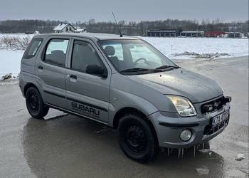 Subaru Justy 1.3 + gaz 2006r 4x4 G3X