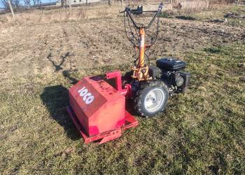 Traktorek BCS Pasquali Bertolini niwelator terenu Glebogryzarka separacyjna