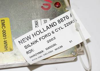 KOMPUTER NEW HOLLAND EMC-0001-WNH 8870 A KOMPUTER NEW HOLLAND EMC-0001-WNH 8870 A