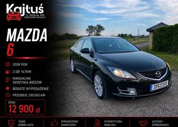 Mazda 6 *2008R* 2.0B # ŚLICZNA # SUPER Stan #BogataOpcja OpłatyPL