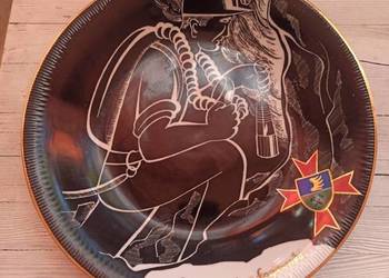 Talerz okolicznościowy dekoracyjny Kopalnia Łagiewniki 1962