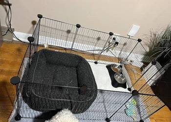 Modułowa zagroda dla gryzoni kojec klatka wybieg