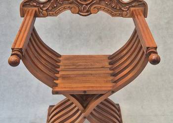 Fotel krzesło rzymskie składane z Włoch [2]