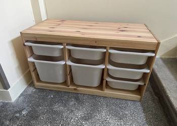 Ikea Trofast z pojemnikami