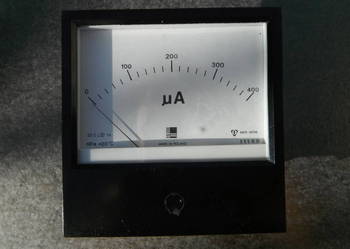 Amperomierz MER-96TM zakres 0-400 uA Nowe