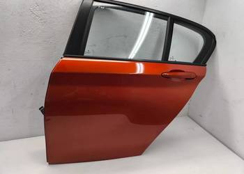 DRZWI LEWY TYŁ BMW F20 B44 VALENCIA ORANGE