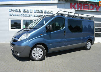 Opel Vivaro 2.0 CDTI LONG 6-cio osobowy Brygadówka Klimatyzacja 255 tys.km.