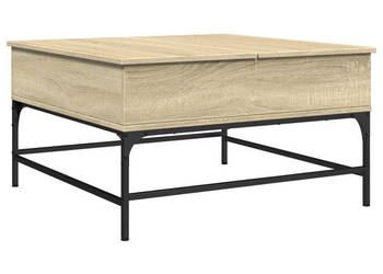 Stolik kawowy dąb sonoma 80x80x45 cm WM-845402