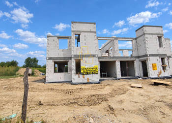 Nowoczesny bliźniak 118,9 m² (5M) | Pompa ciepła