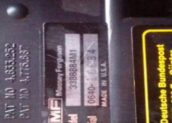 Sensor, czujnik prędkości, radar Massey Ferguson Landini