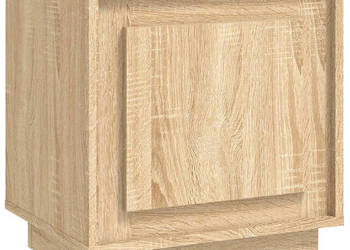 Szafka nocna dąb sonoma 44x35x45 cm materiał drewnopochodny WM-819842