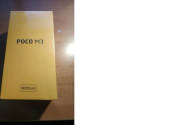 Xiaomi Poco M3 4/64 czarny NOWY nie rozpakowywany