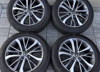 Komplet Kół Felg aluminiowych Toyota OE 7.0" x 17" 5x114.3 ET 45 Hankook