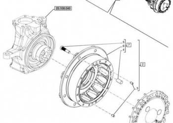 New Holland T6070 Piasta 47968641