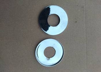 Chromowane osłonki wahacza tył WSK oryginał