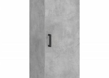 Szafka wisząca szarość betonu 345x34x90 cm WM-828856