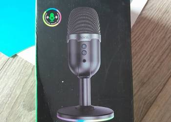Mikrofon biurkowy L25 z jasnym podświetleniem USB-A RGB