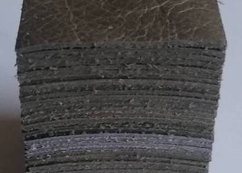 Skóra Kwadrat 6 x 6 cm (50 sztuk) Licowa Włoska Zielony i inne (31)