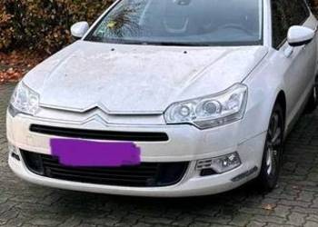 citroen c5 x7  błotnik prawy  biała perła