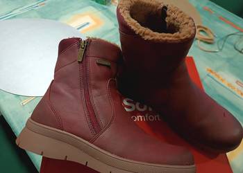 Botki zimowe damskie comfort rozm 39