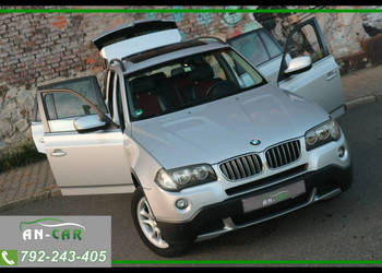 BMW X3 xDrive18d 4x4-Panorama-Skóra-Grzane Fotele-Szyberdach-Alufelgi E83 …