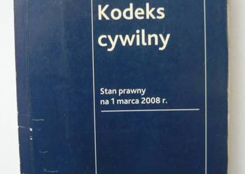 KODEKS CYWILNY - WYDANIE 16 - 2008