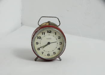 Kultowy Budzik RUHLA - Vintage PRL / NRD - Design Retro Loft