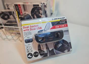 Podwójny rozdzielacz samochodowy Dunlop