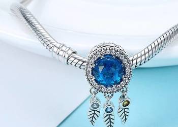 Pandora Charm zawieszka łapacz snów Niebo murano