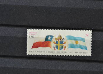 Znaczki. Papież Jan Paweł II Chile  I ** Ks Chr. 66