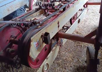 Przewracarka taśmowa na trzy rzędy