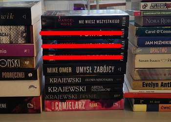 Książki - kryminały, fantasy, science-fiction i inne