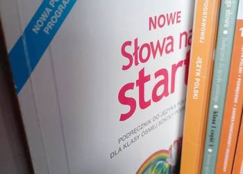 Słowa na start 8 podręczniki używane Sopot Trójmiasto okazje książki Gdańsk