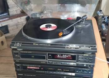 Wieża Technics wzmacniacz SU-810  ST-G45A CD SL-P277A i gramofon SL-BD20