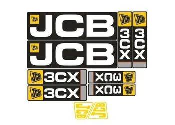 Naklejki oklejenie JCB 3CX Zamiennik