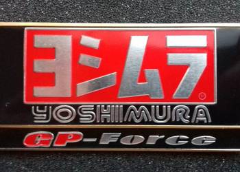 Emblemat Yoshimura GP-Force Tłumik Wydech +Gratis