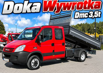 Iveco Daily 35C10 DMC 3.5t Kat B Doka Brygadówka 7 osób Wywrot (50C18 70C1…