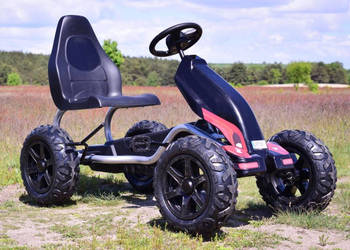BAWIBUS.PL Olbrzymi GOKART NA PEDAŁY dla dzieci pompowane koła 100kg