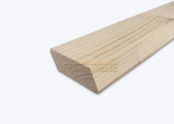 Deska elewacyjna listwa lamele ROMB świerk 24x68 mm Rhombus