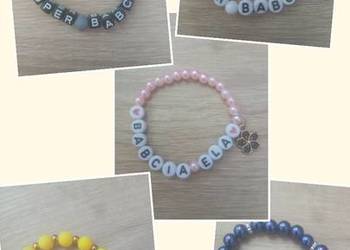 Bransoletki imienne- personalizowane