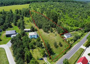 Działka rolno-budowlana 7500 m² (front 35m) Zawiercie Pomrożyce