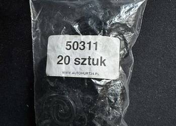 Kołki/Spinki boczków drzwi 20szt Seat Leon 1 / Toledo 2