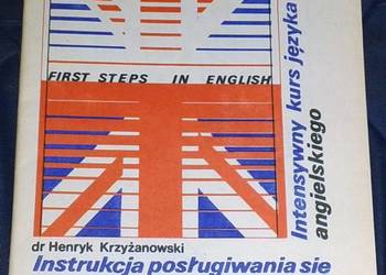 First steps in english. Kurs 1-4 - Henryk Krzyżanowski