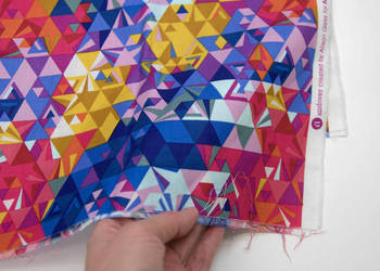 Kolorowa tkanina bawełniana premium - Andover Fabrics, Geometry