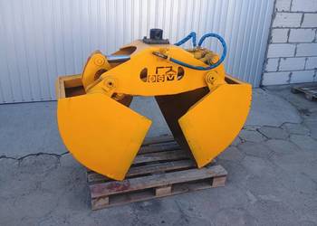 chwytak hydrauliczny czerpakowy, przeładunkowy, łyżka czerpak BSV, kolejowy