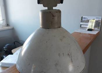Lampa przemysłowa duża POLAM, loftowa 13 szt
