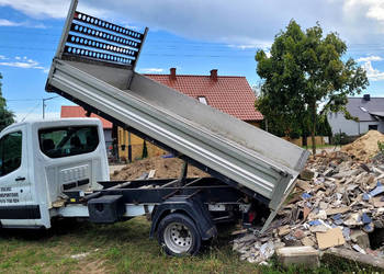 Wywóz gruzu, ziemi, odpadów budowlanych – Wywrotką 3.5T