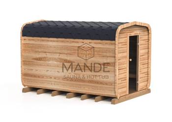 Oferta na sprzedaż sauny Glod 4M Relax - 4,0 x 2,42 m z piecem